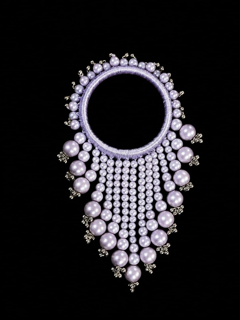Pearl Tassel Bangle