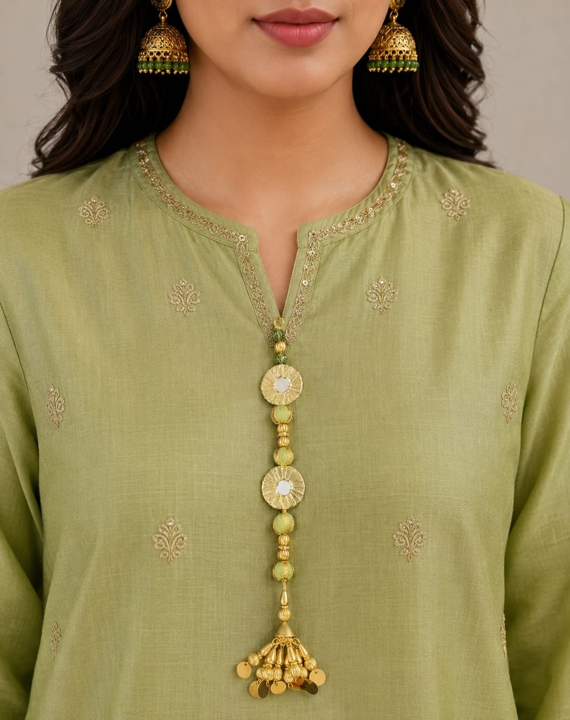 Gilded Sage Heritage Tassel