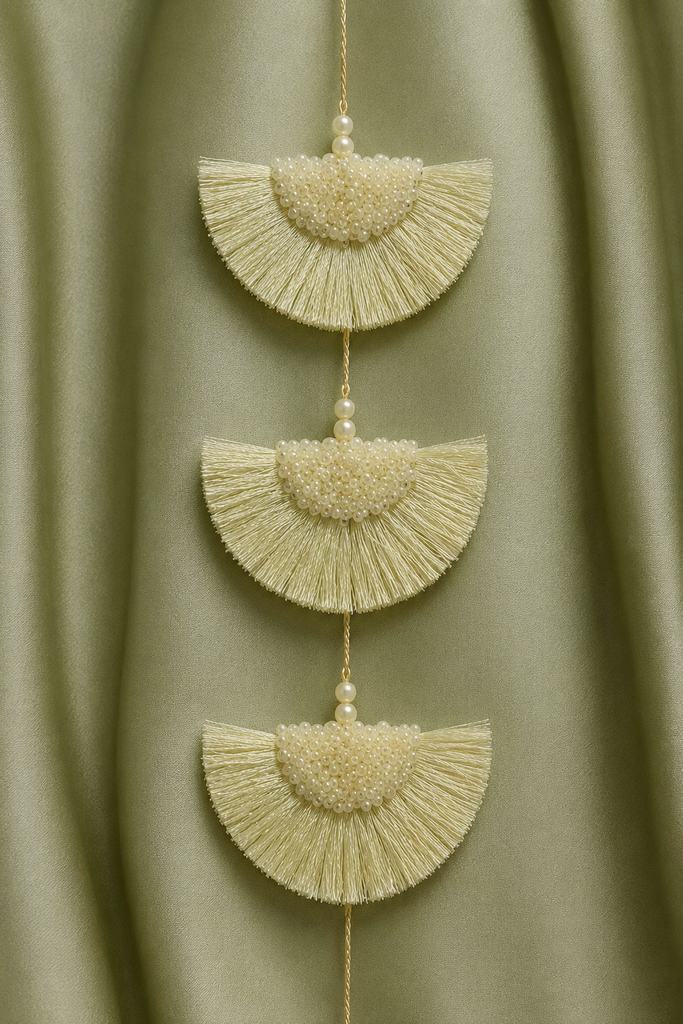 Beaded Fan Tassel