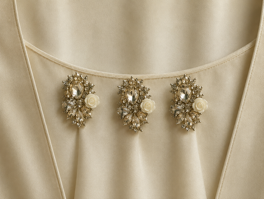 Crystal Rhinestone Floral